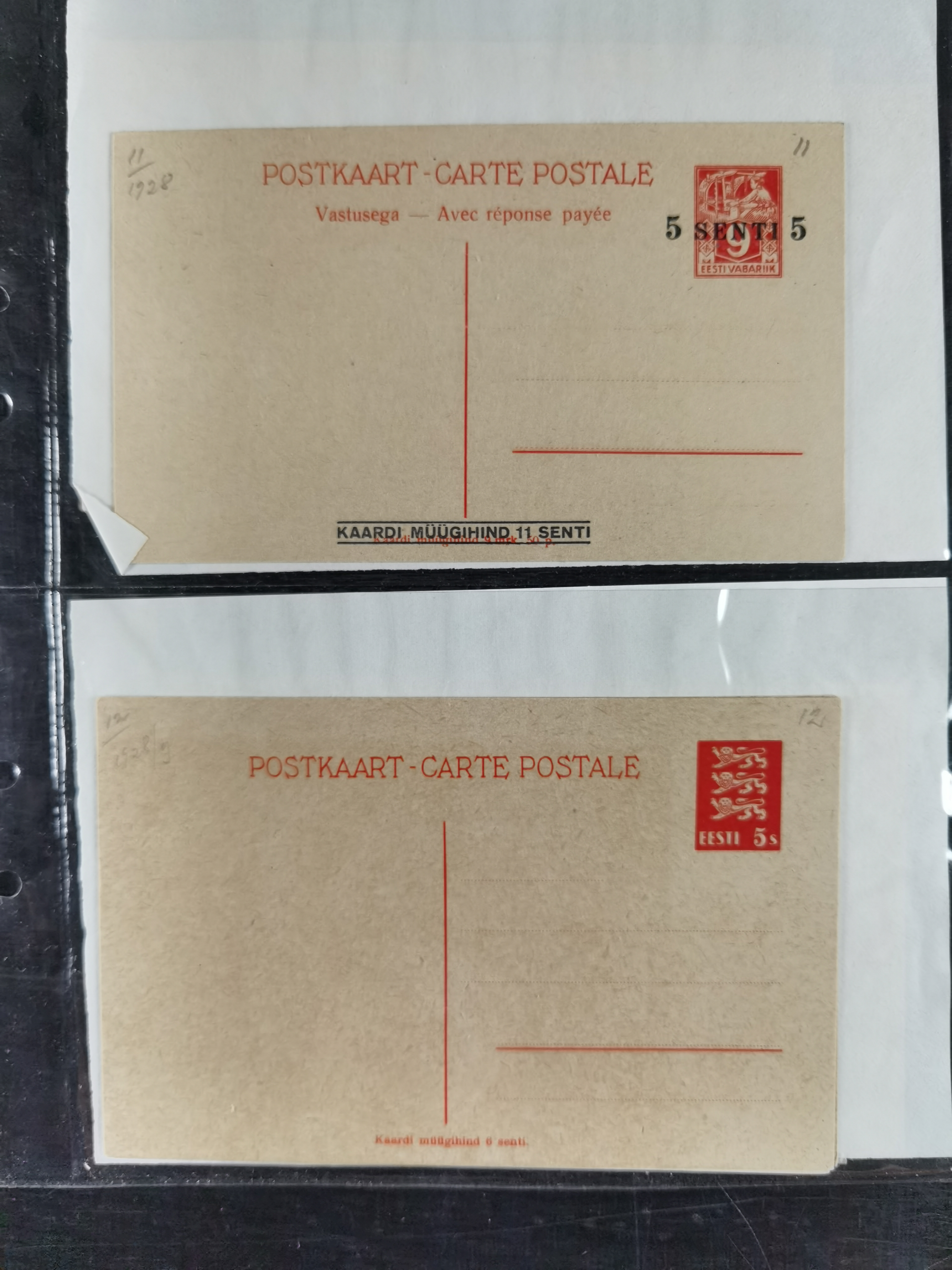 Lot 10022 - europa Estland (Eesti) Estland - Ganzsachen - Heinrich Koehler Auktionen Heinrich Köhler Auction 378 - Day 3 Lot 10022 - europa Estland (Eesti) Estland - Ganzsachen - Heinrich Koehler Auktionen Heinrich Köhler Auction 378 - Day 3