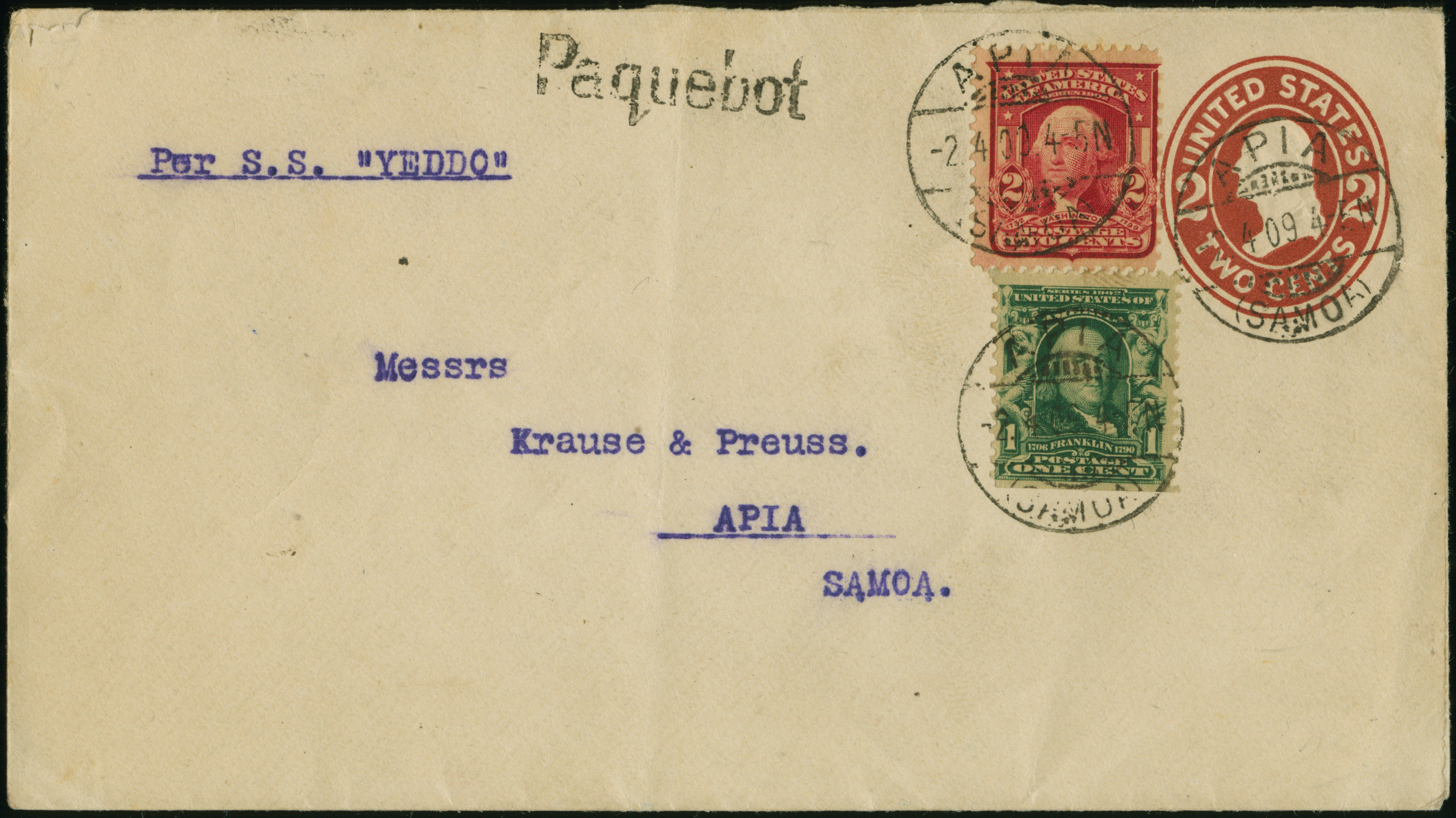 Lot 4618 - samoa stamps -  Heinrich Koehler Auktionen Heinrich Köhler 389th Auction - Day 5 - German Foreign Post Offices and Colonies, German Foreign Post Offices and Colonies – The Nikolaus Krings Collection