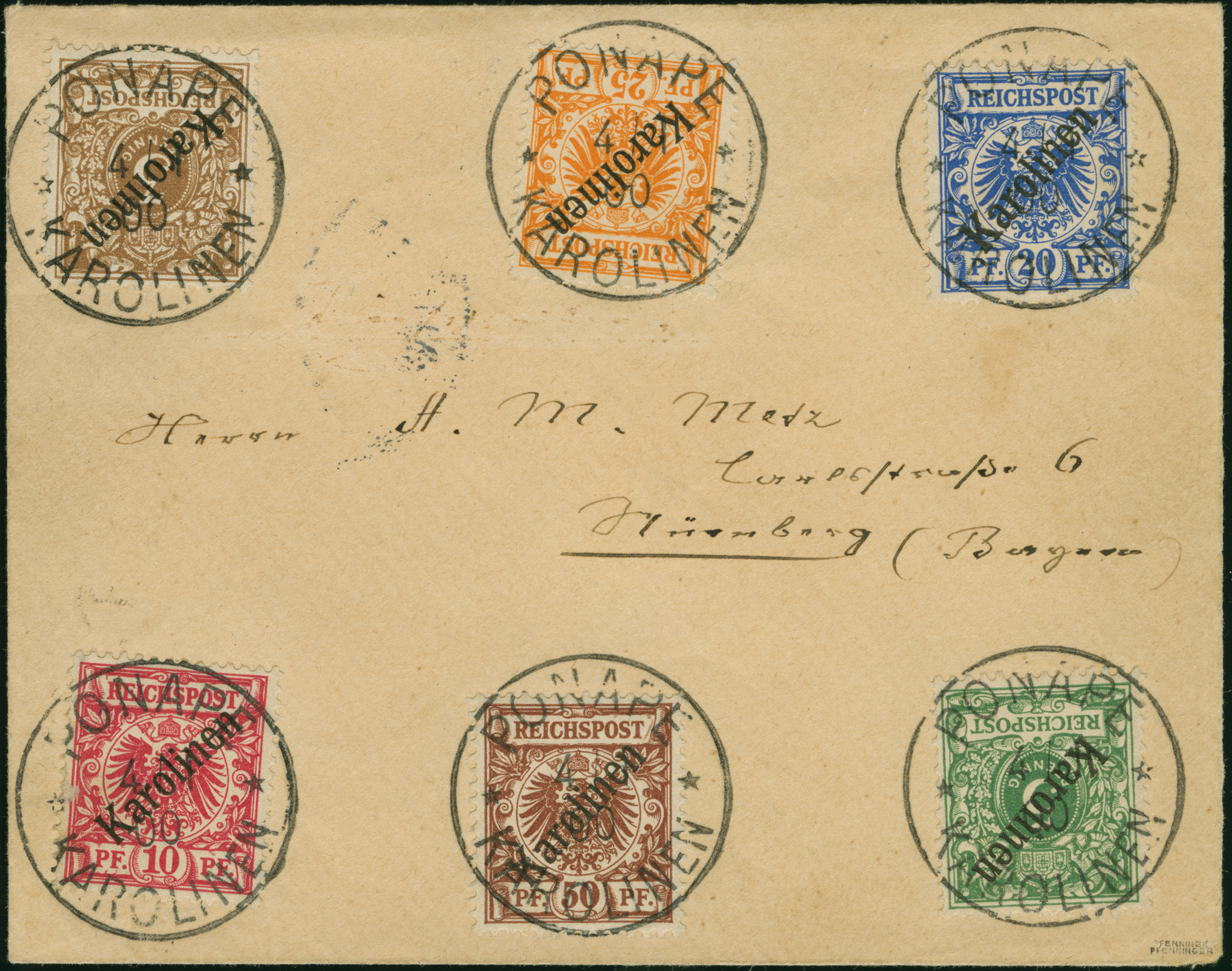 Lot 8654 - caroline islands stamps - Heinrich Koehler Auktionen Heinrich Köhler 389th Auction - Day 5 - German Foreign Post Offices and Colonies, German Foreign Post Offices and Colonies – The Nikolaus Krings Collection Lot 8654 - caroline islands stamps - Heinrich Koehler Auktionen Heinrich Köhler 389th Auction - Day 5 - German Foreign Post Offices and Colonies, German Foreign Post Offices and Colonies – The Nikolaus Krings Collection
