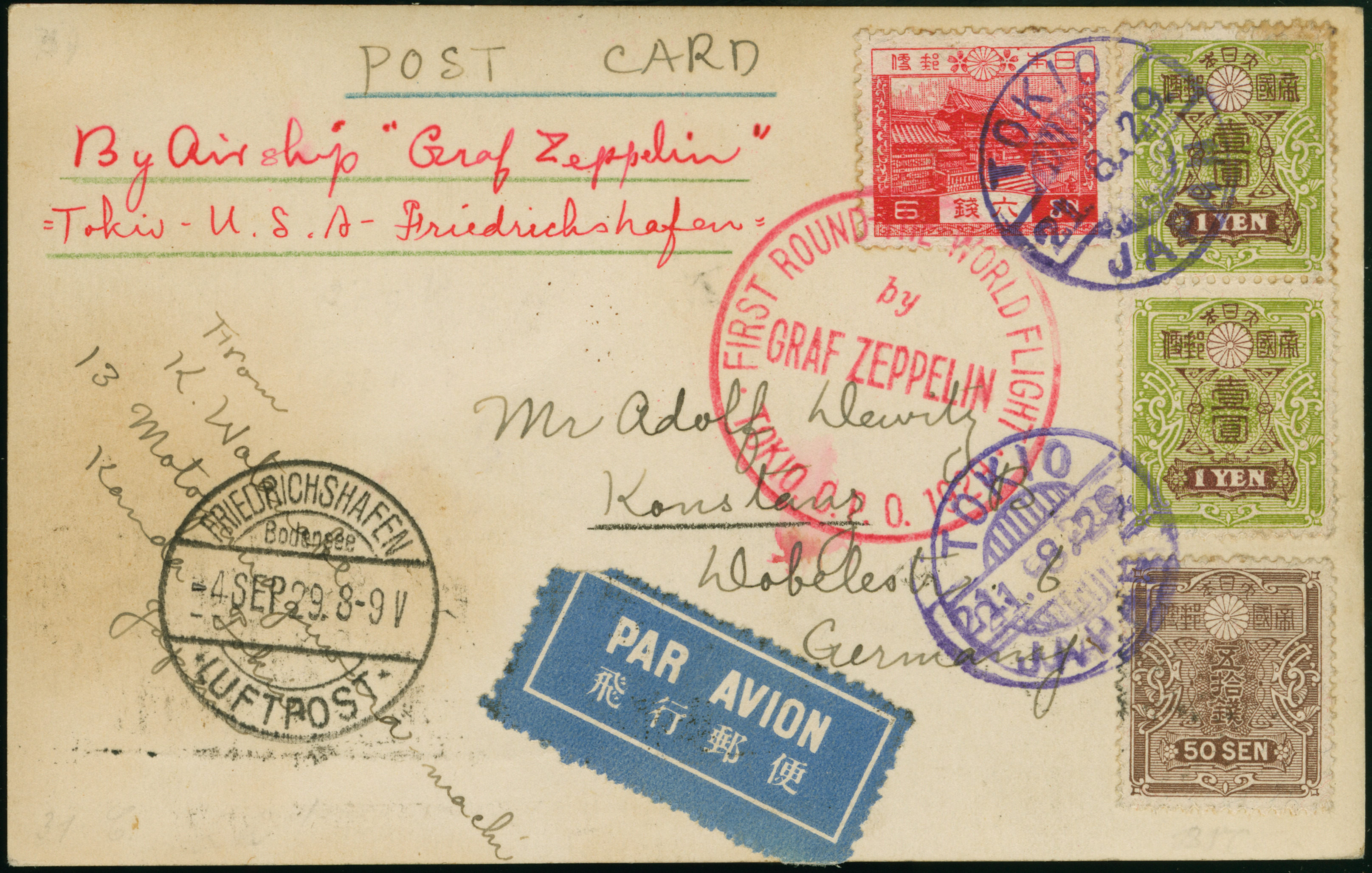 Lot 1759 - airmail zeppelin - Heinrich Koehler Auktionen Heinrich Köhler 389th Auction - Day 2 - Airmail and Zeppelin Mail, Thematics, Olympics, Germany after 1945, Coins, Medals and Numismatic Literature: Featuring items from the estate of the late Ber Lot 1759 - airmail zeppelin - Heinrich Koehler Auktionen Heinrich Köhler 389th Auction - Day 2 - Airmail and Zeppelin Mail, Thematics, Olympics, Germany after 1945, Coins, Medals and Numismatic Literature: Featuring items from the estate of the late Ber