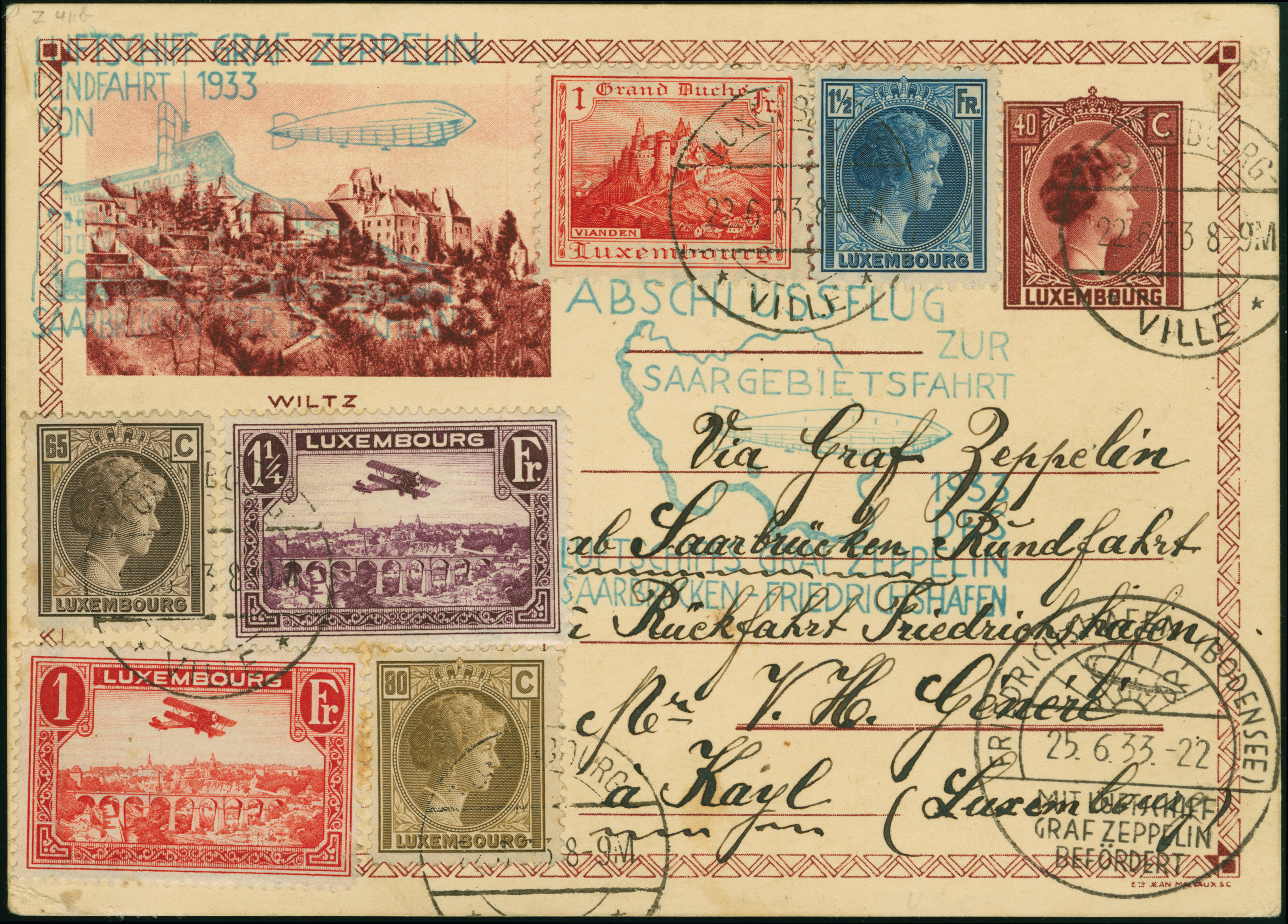 Lot 1770 - zeppelin treaty post - Heinrich Koehler Auktionen Heinrich Köhler 389th Auction - Day 2 - Airmail and Zeppelin Mail, Thematics, Olympics, Germany after 1945, Coins, Medals and Numismatic Literature: Featuring items from the estate of the late Lot 1770 - zeppelin treaty post - Heinrich Koehler Auktionen Heinrich Köhler 389th Auction - Day 2 - Airmail and Zeppelin Mail, Thematics, Olympics, Germany after 1945, Coins, Medals and Numismatic Literature: Featuring items from the estate of the late