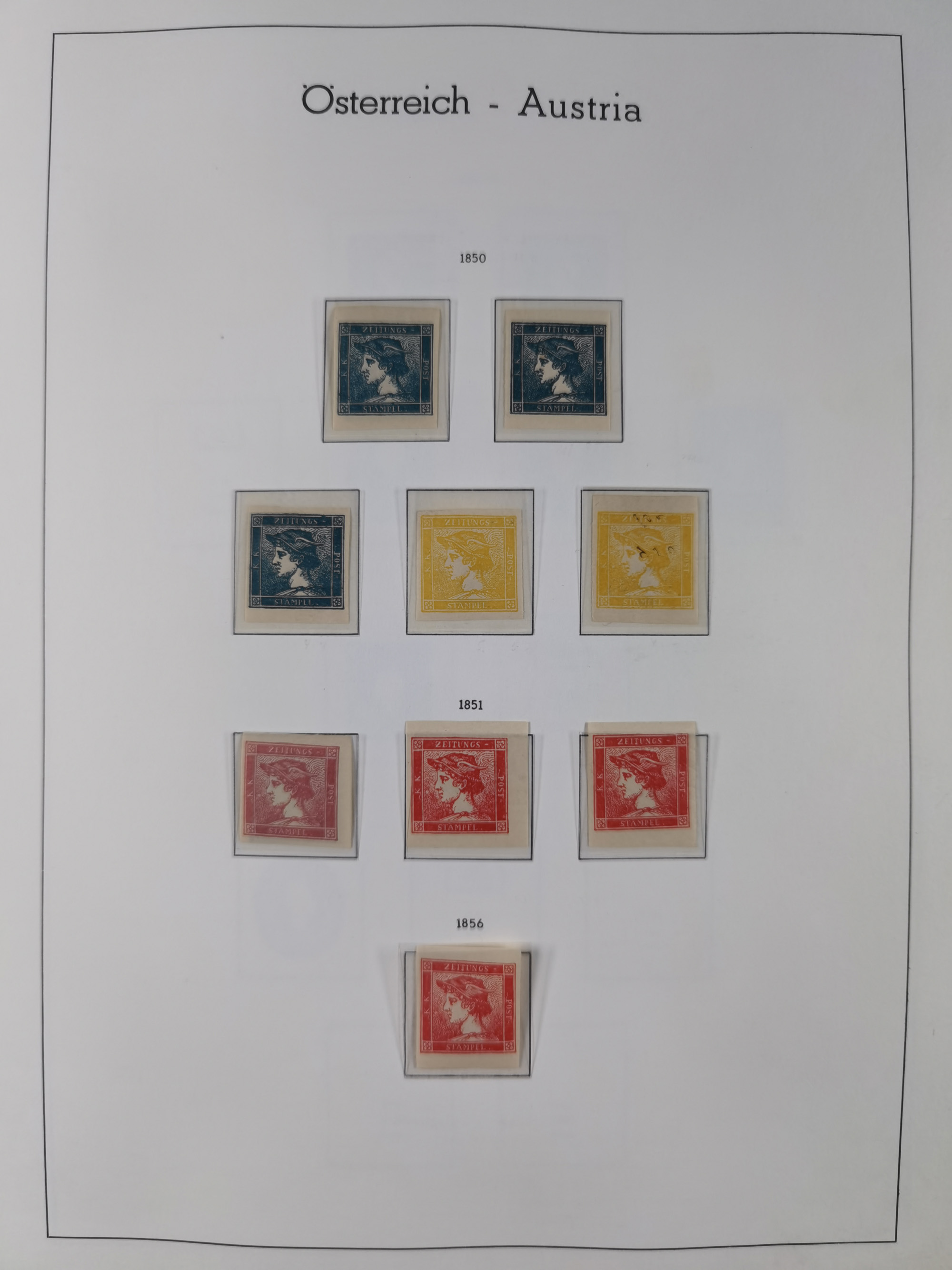 Lot 10021 - europe Austria -  Heinrich Koehler Auktionen Heinrich Köhler 389th Auction - Day 6 - Collections: Country Collections: Europe, General Collections, Airmail & Zeppelin, Thematics, Picture Postcards, Literature and Germany