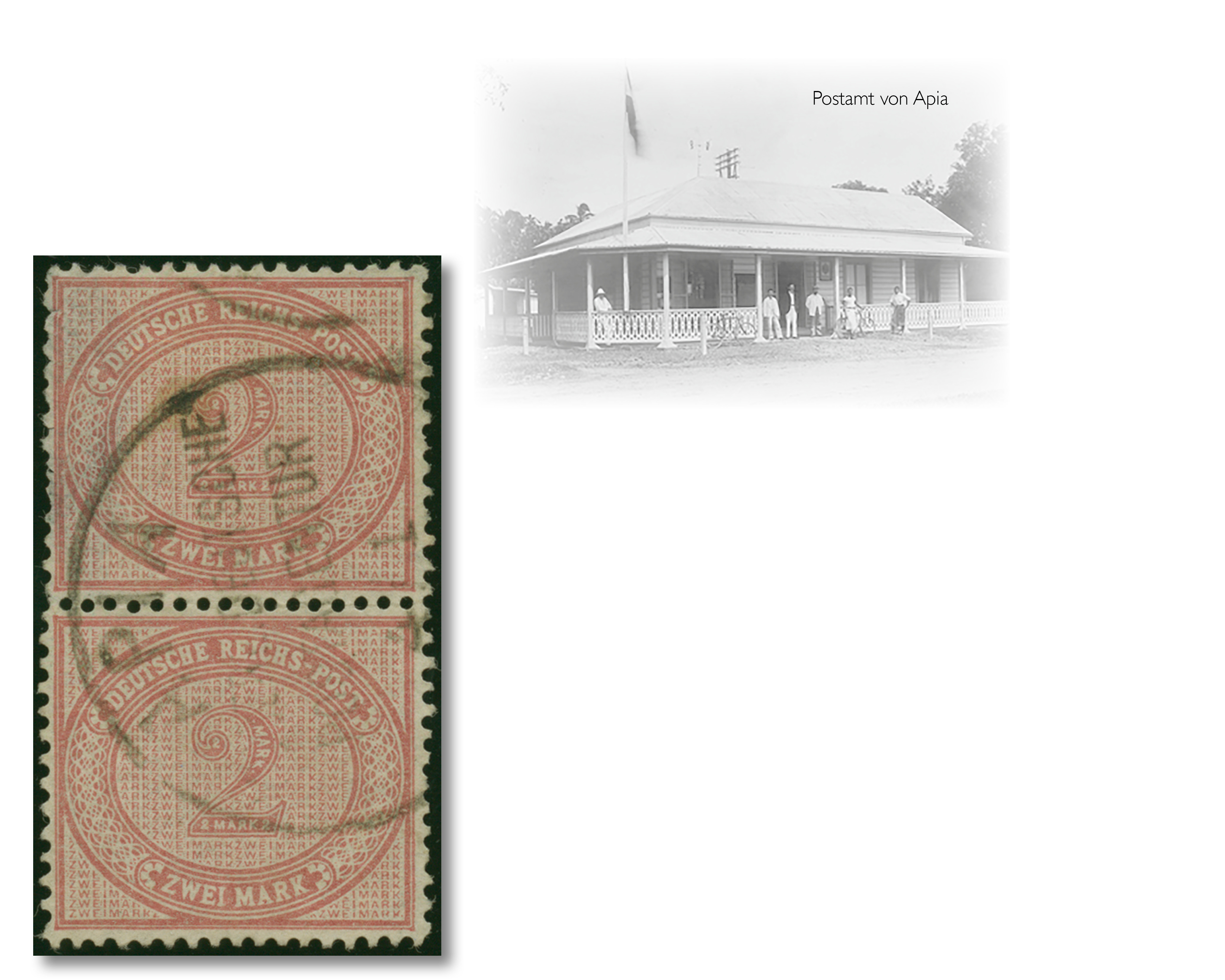 Lot 8868 - samoa forerunners -  Heinrich Koehler Auktionen Heinrich Köhler 389th Auction - Day 5 - German Foreign Post Offices and Colonies, German Foreign Post Offices and Colonies – The Nikolaus Krings Collection