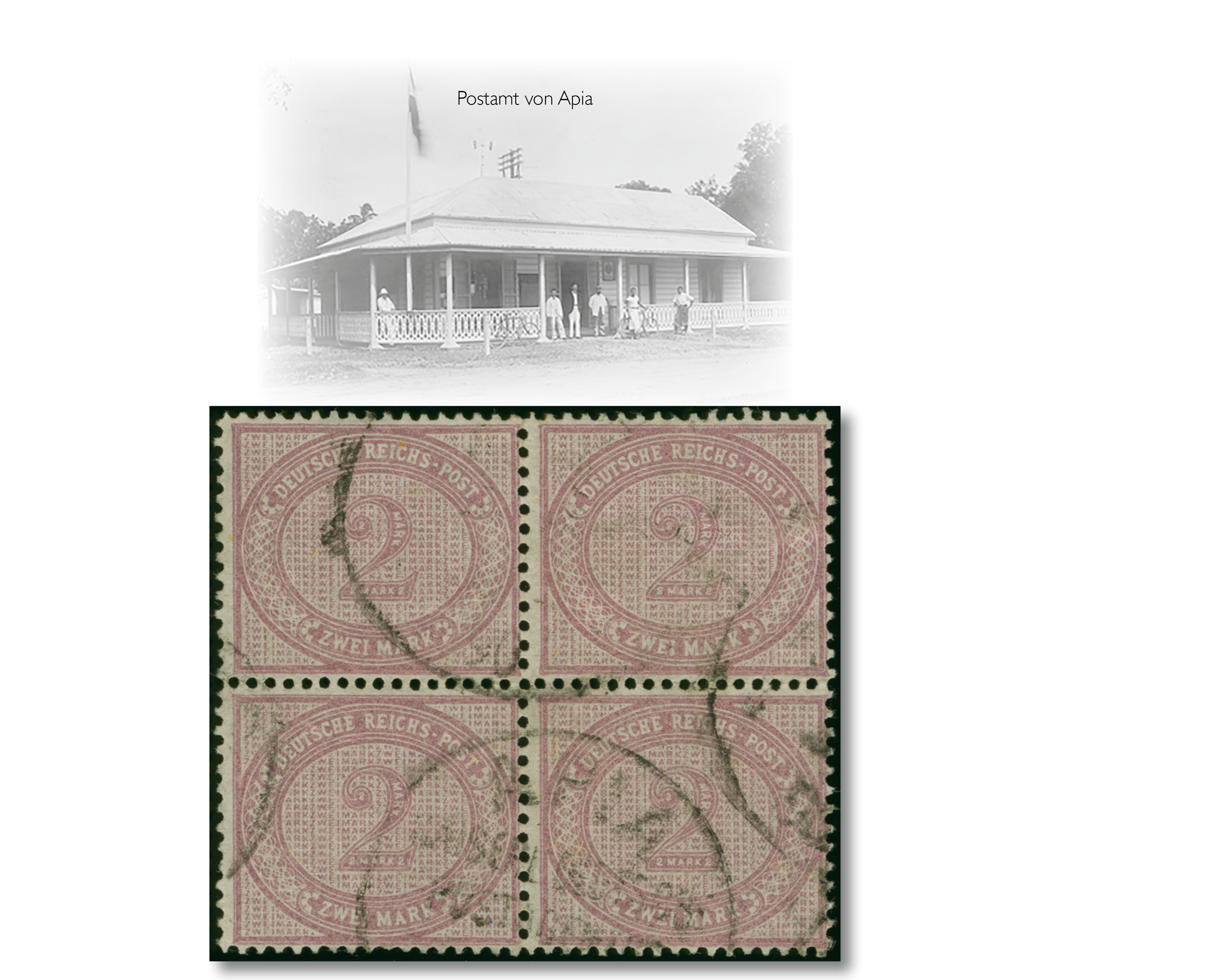Lot 8869 - samoa forerunners -  Heinrich Koehler Auktionen Heinrich Köhler 389th Auction - Day 5 - German Foreign Post Offices and Colonies, German Foreign Post Offices and Colonies – The Nikolaus Krings Collection