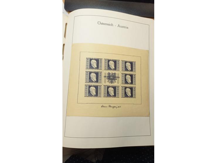 1850/2016, anfangs ungebrauchte/postfrische und gestempelte Sammlung, mit vielen guten Ausgaben, dabei Mi.-Nr. 161-177 gestem