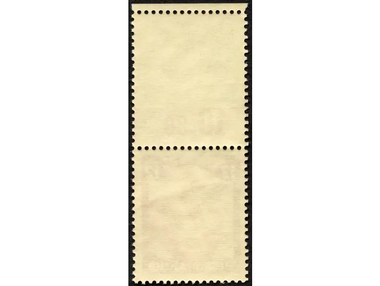 1935, Saarabstimmung 12 Pfg. mit bedrucktem Leerfeld oben, postfrisch und tadellos; im Michel bislang nicht gelistet, ProFi h