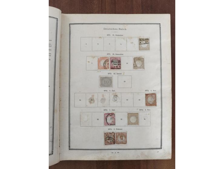 Suppantschitsch, Viktor: Welt-Briefmarken Album “I. Band Eurpa, Asien” von Viktor Suppantschitsch, Kaiserl. Königl. Oberlande