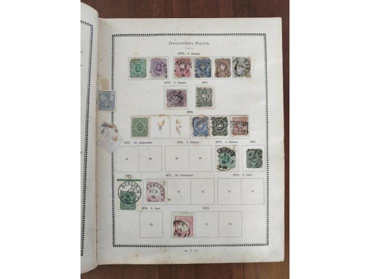 Suppantschitsch, Viktor: Welt-Briefmarken Album “I. Band Eurpa, Asien” von Viktor Suppantschitsch, Kaiserl. Königl. Oberlande