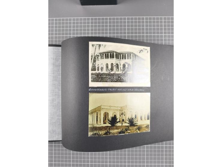 1887/1920, drei Fotoalben der Kaufmann-Familie Paul Devers aus DOA mit etlichen Original-Fotos und vielen Kopien, dabei u.a. 