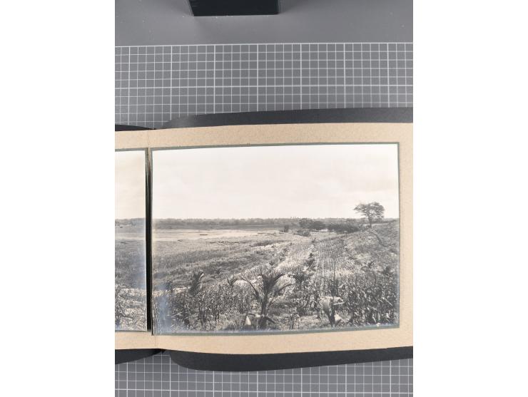 1887/1920, drei Fotoalben der Kaufmann-Familie Paul Devers aus DOA mit etlichen Original-Fotos und vielen Kopien, dabei u.a. 