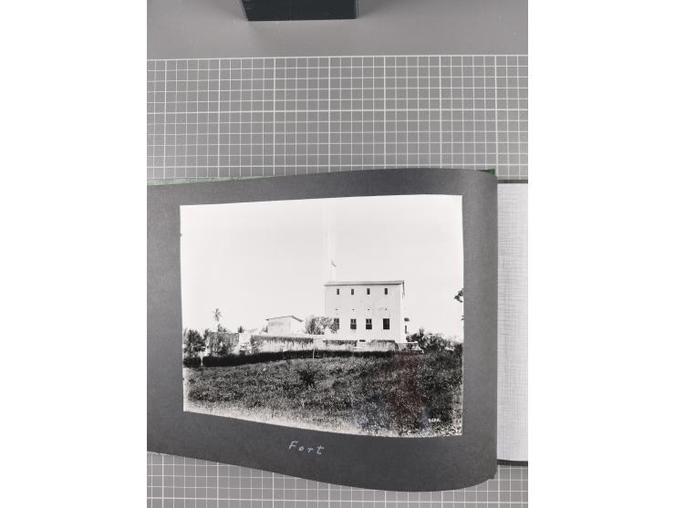 1887/1920, drei Fotoalben der Kaufmann-Familie Paul Devers aus DOA mit etlichen Original-Fotos und vielen Kopien, dabei u.a. 