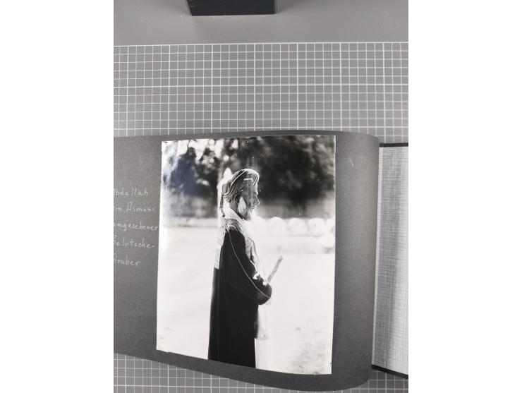 1887/1920, drei Fotoalben der Kaufmann-Familie Paul Devers aus DOA mit etlichen Original-Fotos und vielen Kopien, dabei u.a. 