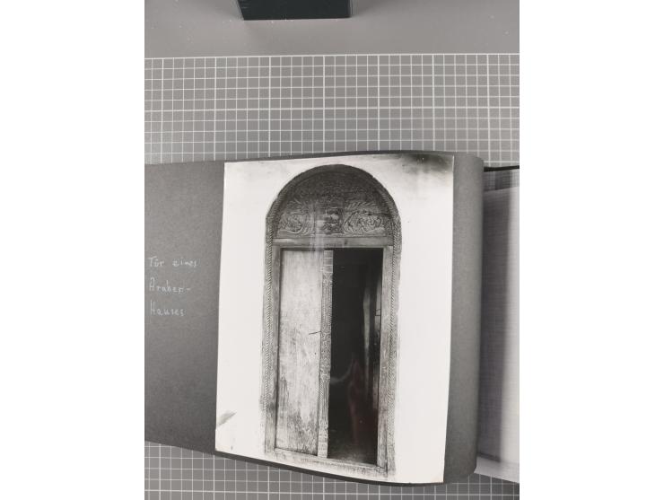 1887/1920, drei Fotoalben der Kaufmann-Familie Paul Devers aus DOA mit etlichen Original-Fotos und vielen Kopien, dabei u.a. 