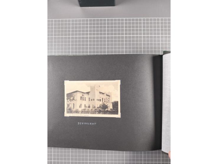 1887/1920, drei Fotoalben der Kaufmann-Familie Paul Devers aus DOA mit etlichen Original-Fotos und vielen Kopien, dabei u.a. 