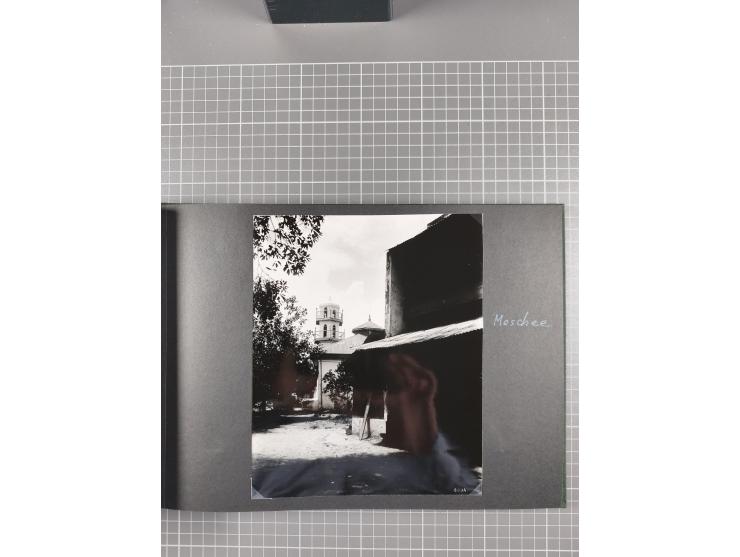 1887/1920, drei Fotoalben der Kaufmann-Familie Paul Devers aus DOA mit etlichen Original-Fotos und vielen Kopien, dabei u.a. 