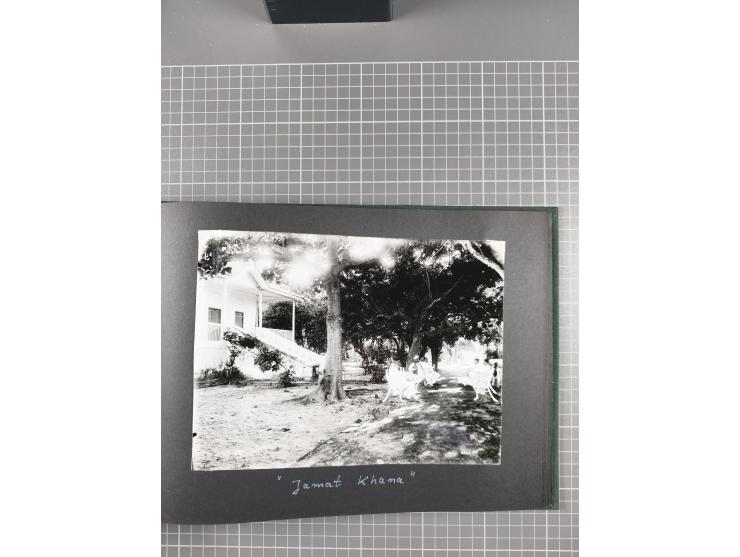 1887/1920, drei Fotoalben der Kaufmann-Familie Paul Devers aus DOA mit etlichen Original-Fotos und vielen Kopien, dabei u.a. 