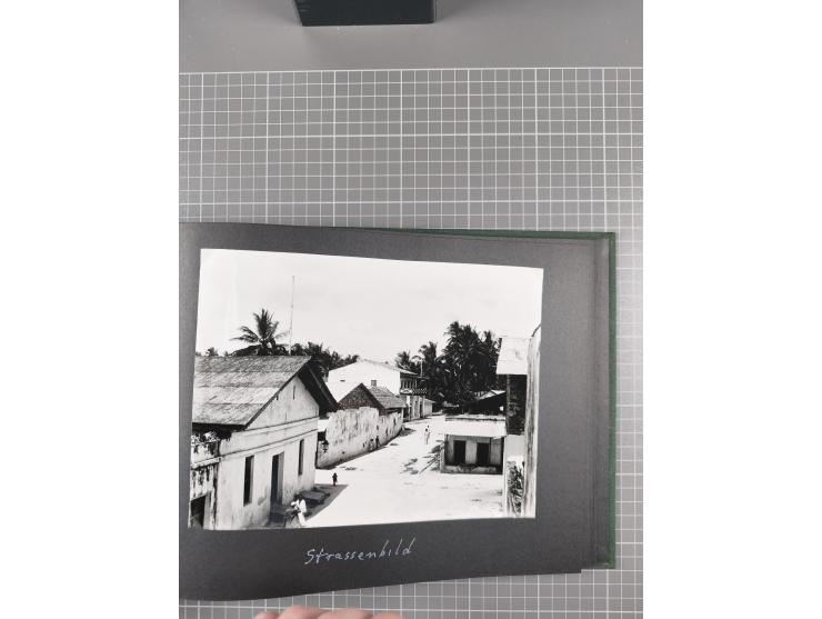 1887/1920, drei Fotoalben der Kaufmann-Familie Paul Devers aus DOA mit etlichen Original-Fotos und vielen Kopien, dabei u.a. 