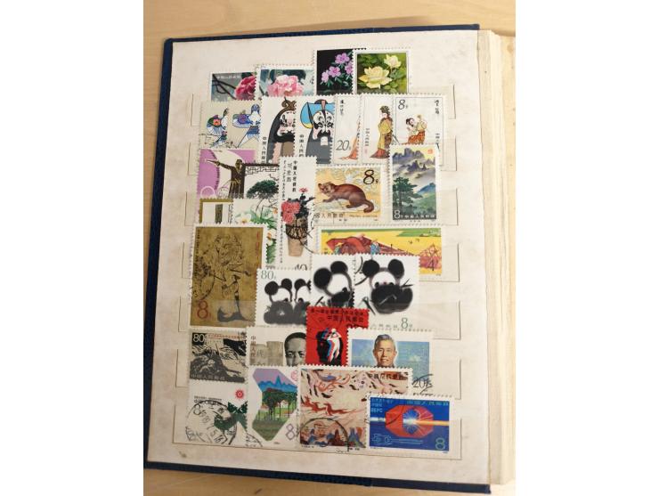 1897/1967 (ca.), unused and used accumulation, including Hong Kong, spanning from the Coiling Dragons to the PRC cultural rev