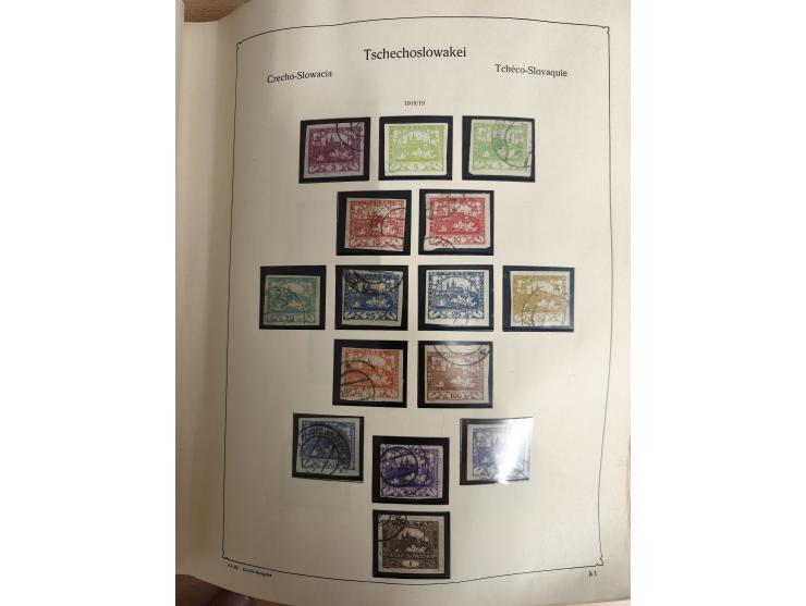 1918/80 (ca.), mint never hinged unused and mostly used collection, including Postage Dues and a small part of Slovenia, with