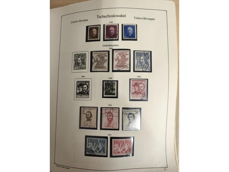 1918/80 (ca.), mint never hinged unused and mostly used collection, including Postage Dues and a small part of Slovenia, with