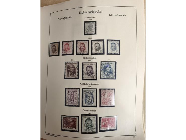 1918/80 (ca.), mint never hinged unused and mostly used collection, including Postage Dues and a small part of Slovenia, with