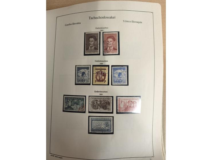 1918/80 (ca.), mint never hinged unused and mostly used collection, including Postage Dues and a small part of Slovenia, with