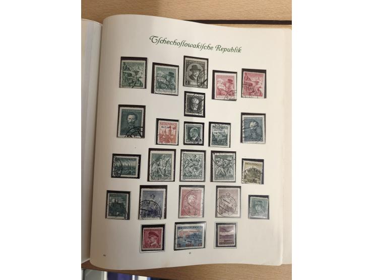 1918/80 (ca.), mint never hinged unused and mostly used collection, including Postage Dues and a small part of Slovenia, with