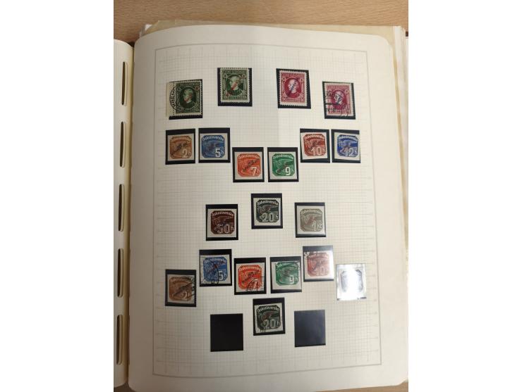 1918/80 (ca.), mint never hinged unused and mostly used collection, including Postage Dues and a small part of Slovenia, with