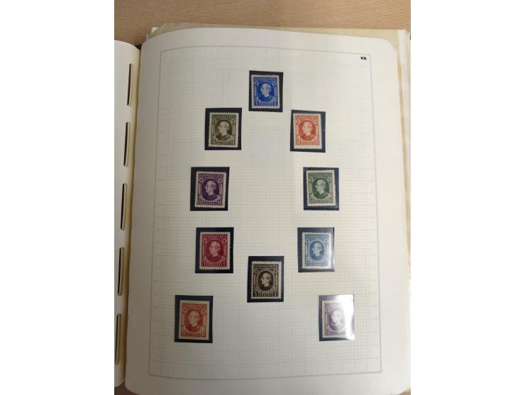 1918/80 (ca.), mint never hinged unused and mostly used collection, including Postage Dues and a small part of Slovenia, with