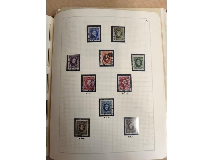 1918/80 (ca.), mint never hinged unused and mostly used collection, including Postage Dues and a small part of Slovenia, with