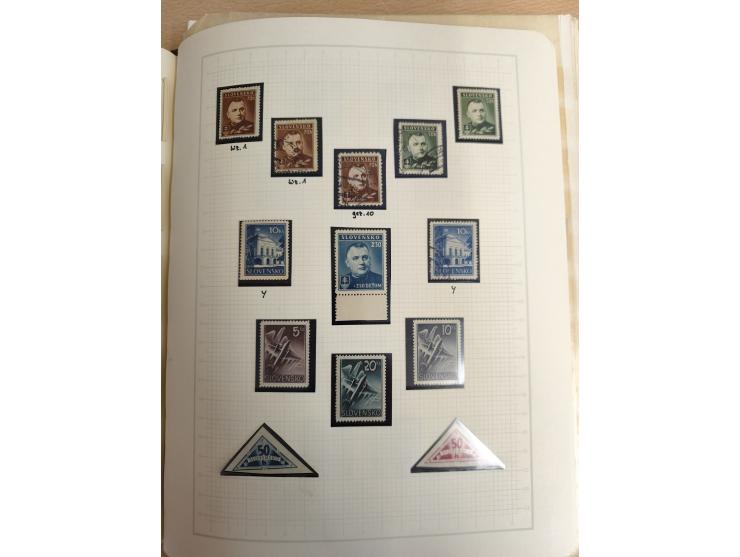 1918/80 (ca.), mint never hinged unused and mostly used collection, including Postage Dues and a small part of Slovenia, with