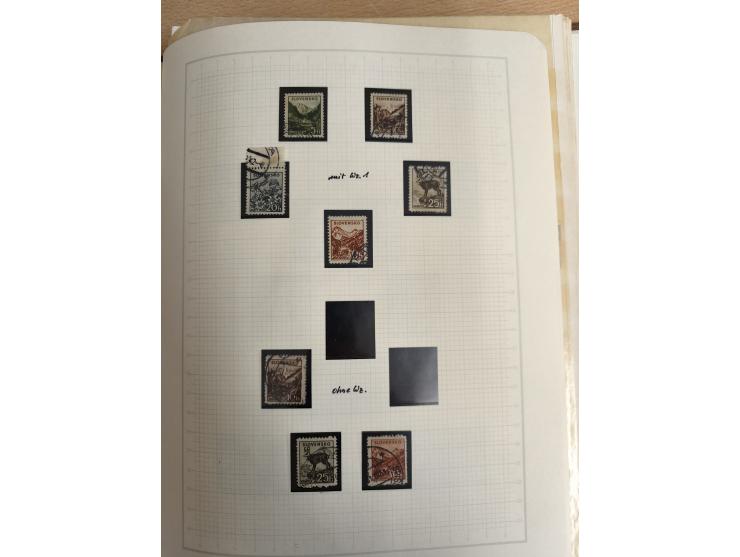 1918/80 (ca.), mint never hinged unused and mostly used collection, including Postage Dues and a small part of Slovenia, with