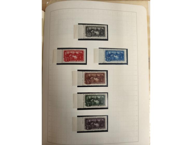 1918/80 (ca.), mint never hinged unused and mostly used collection, including Postage Dues and a small part of Slovenia, with