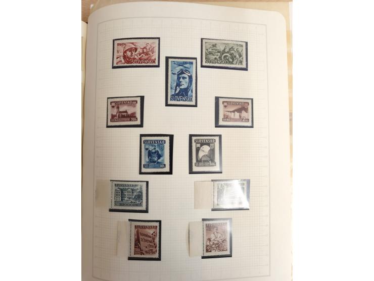 1918/80 (ca.), mint never hinged unused and mostly used collection, including Postage Dues and a small part of Slovenia, with