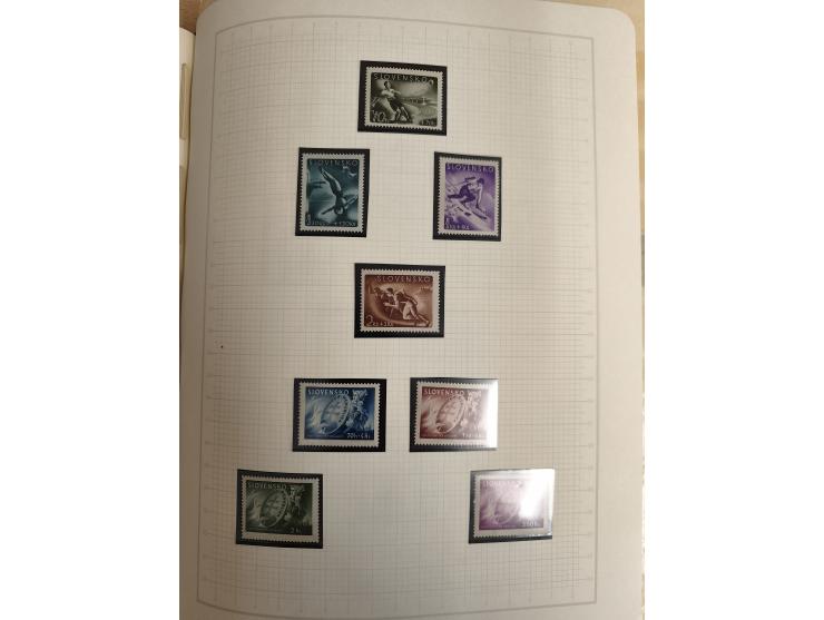 1918/80 (ca.), mint never hinged unused and mostly used collection, including Postage Dues and a small part of Slovenia, with