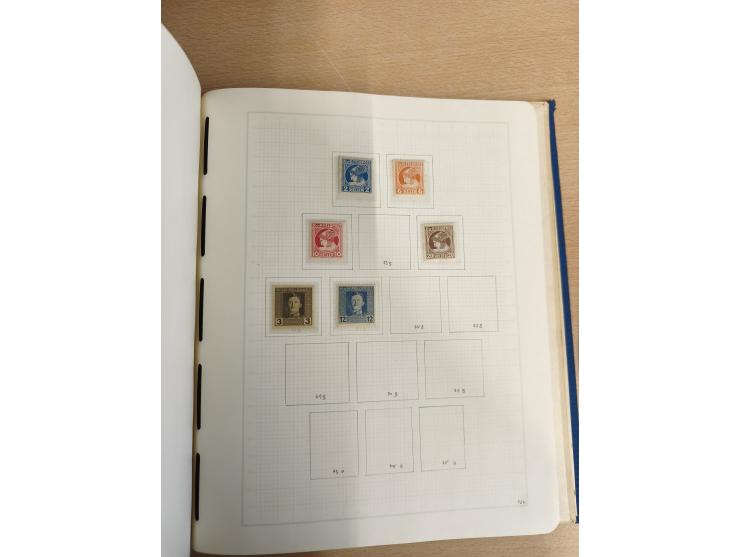 1918/80 (ca.), mint never hinged unused and mostly used collection, including Postage Dues and a small part of Slovenia, with