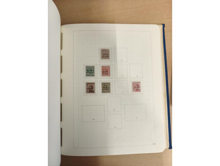 1918/80 (ca.), mint never hinged unused and mostly used collection, including Postage Dues and a small part of Slovenia, with