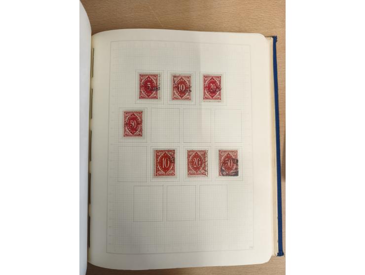 1918/80 (ca.), mint never hinged unused and mostly used collection, including Postage Dues and a small part of Slovenia, with