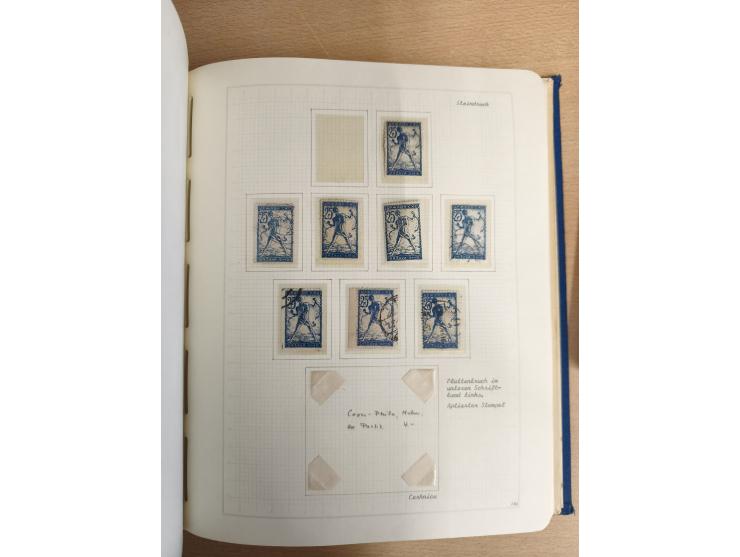 1918/80 (ca.), mint never hinged unused and mostly used collection, including Postage Dues and a small part of Slovenia, with