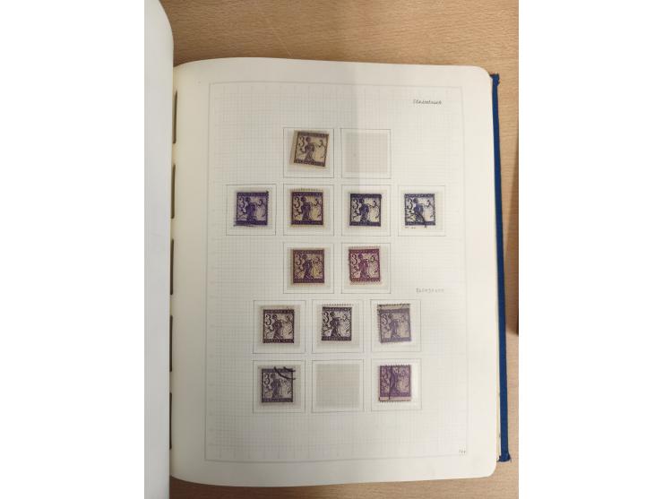 1918/80 (ca.), mint never hinged unused and mostly used collection, including Postage Dues and a small part of Slovenia, with