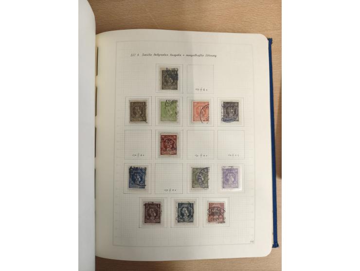 1918/80 (ca.), mint never hinged unused and mostly used collection, including Postage Dues and a small part of Slovenia, with