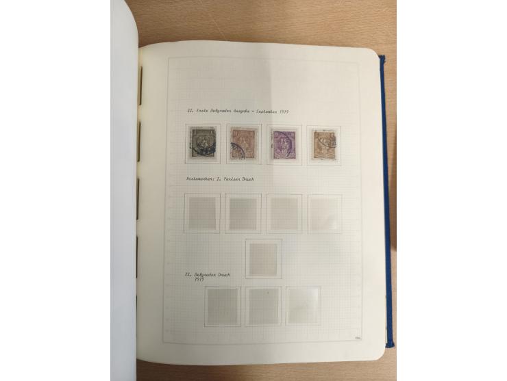 1918/80 (ca.), mint never hinged unused and mostly used collection, including Postage Dues and a small part of Slovenia, with