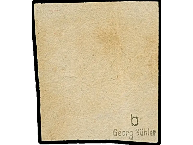 1859, 5 gr. scarlet, a used example of fine deep colour, full to closed margins, clear cancelled in black, fine. A scarce sta
