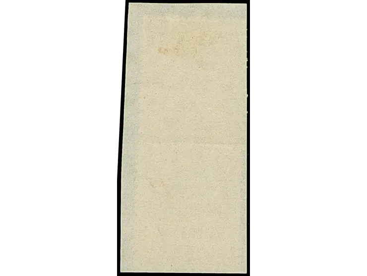 1915, Gold Coast KGV definitives ½ d. green vertical pair, bottom stamp showing variety ‘missing OC’ in overprint ´TOGO / ANG