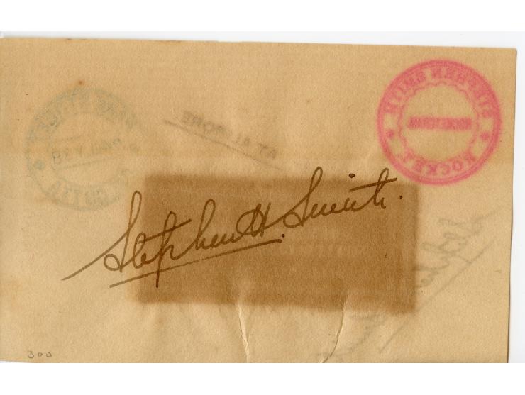 1935/38, Sammlung mit 35 Briefen und Karten/Ganzsachen, dabei u.a. Hopferwieser Nr. SS-10, SS-14, SS-18, SS-18, SS-21, SS-24,