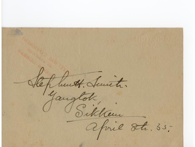 1935/38, Sammlung mit 35 Briefen und Karten/Ganzsachen, dabei u.a. Hopferwieser Nr. SS-10, SS-14, SS-18, SS-18, SS-21, SS-24,