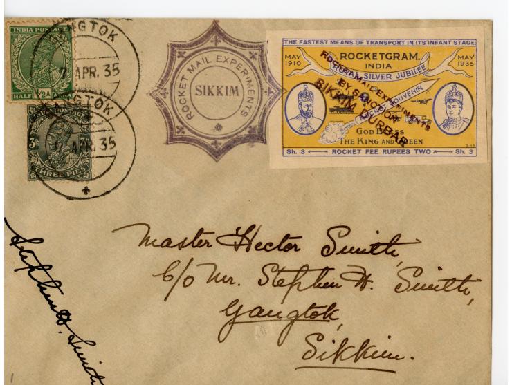 1935/38, Sammlung mit 35 Briefen und Karten/Ganzsachen, dabei u.a. Hopferwieser Nr. SS-10, SS-14, SS-18, SS-18, SS-21, SS-24,