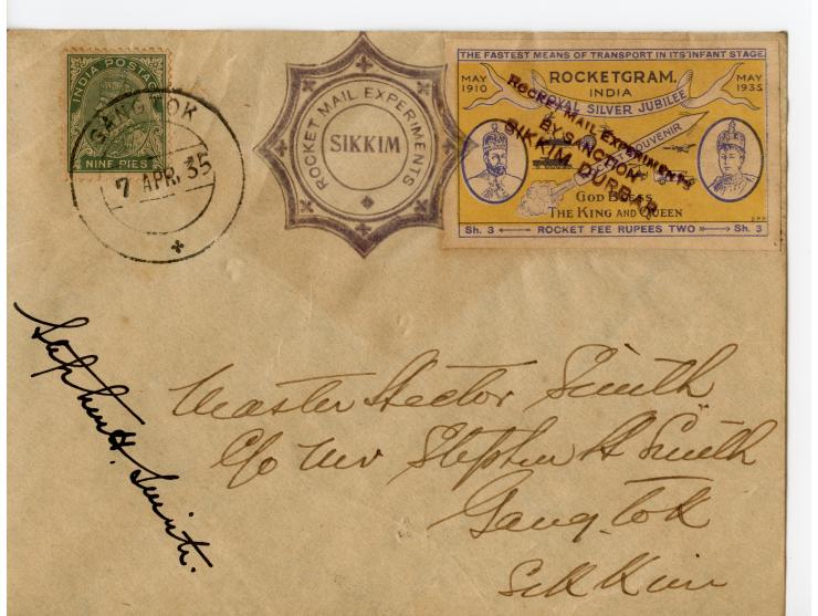 1935/38, Sammlung mit 35 Briefen und Karten/Ganzsachen, dabei u.a. Hopferwieser Nr. SS-10, SS-14, SS-18, SS-18, SS-21, SS-24,