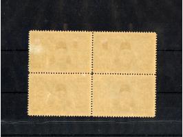 2 pa. – 200 ghr. in blocks of 4, unused with o.g.. few perfs split and strengthened by hinges, but generally very fine. A sca