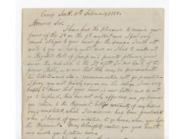 1857/58, Indian Rebellion, 4 covers (one weak in the folds) with original contens to Captain Patrick James Orr, all endorsed 